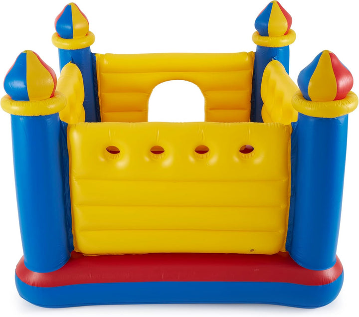 Inflatable Colorful Jump-O-Lene Castle Bounce House, for 2 Kids Ages 3-6 - Large Blow-Up Indoor Outdoor Children'S Bouncer Jumper Playhouse