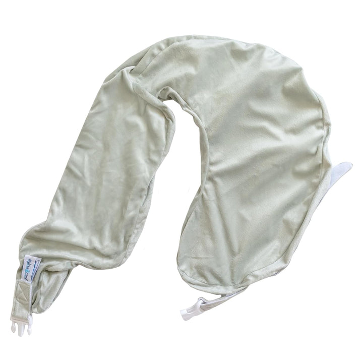 Organic Cotton Deluxe Nursing Pillow Cover - Slipcovers for Baby - Adjustable Fit, Easy Care, Durable - Original Nursing Pillow Not Included, Organic Cream
