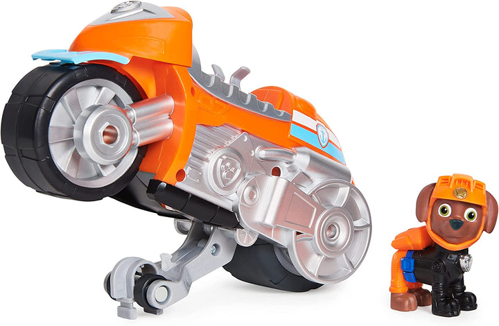 , Moto Pups Wildcat’S Deluxe Pull Back Motorcycle Vehicle with Wheelie Feature and Toy Figure