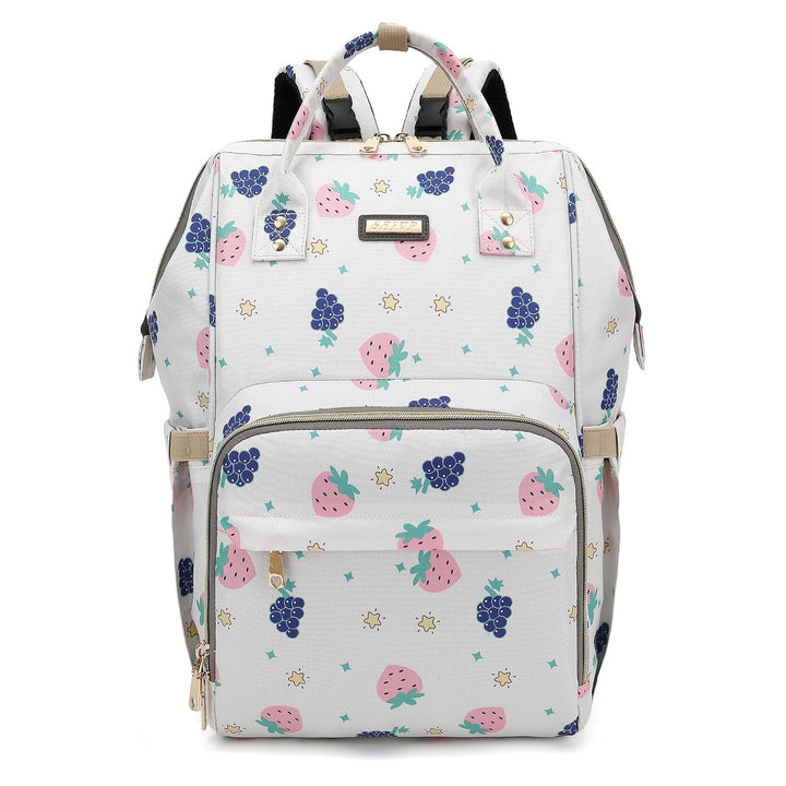 Diaper Bag Backpack for Women, Baby Bags for Girls,Diaper Bag with Changing Pad, and Insulated Pockets (Dark Grey +Light Grey)