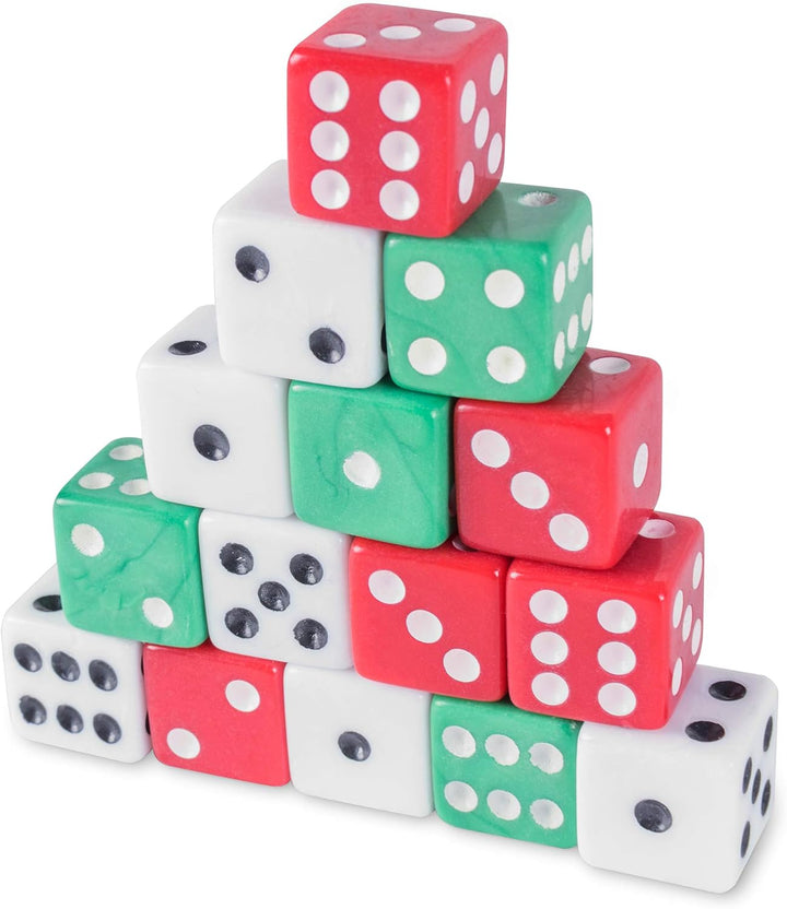 Standard 16Mm Dice (Multicolor 18Pc)
