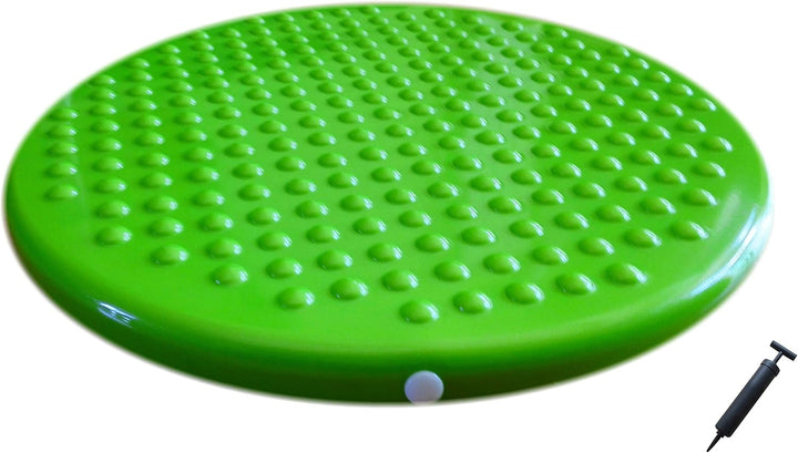 Jr. Inflatable Seat Cushion with Pump, 31Cm/12In Diameter, Sensory Wiggle Seat for Kids