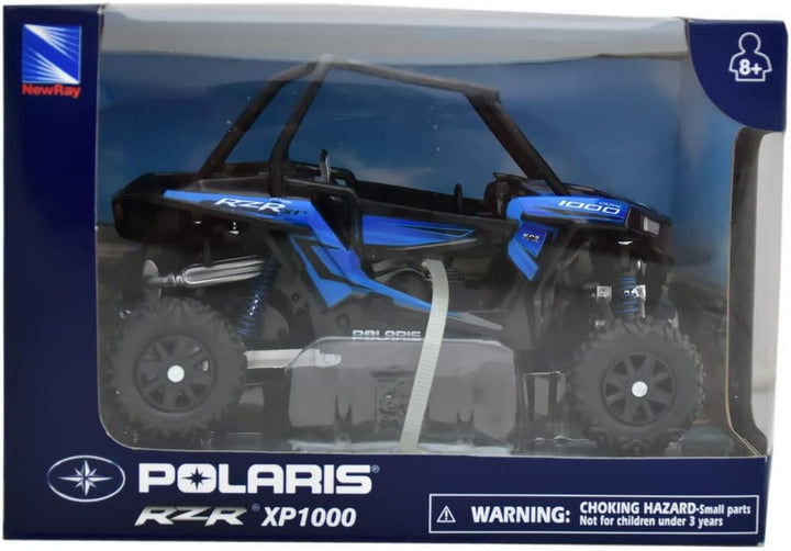 Toys - 1:18 Scale ATV - Polaris Rzr XP1000 57593B, VOODOO BLUE