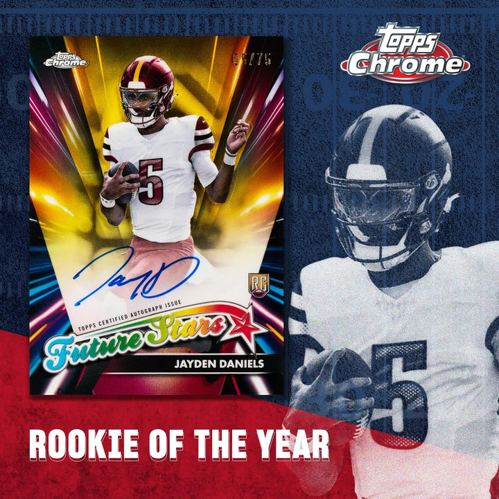 2024  Chrome Football Cards Factory Sealed Value Box