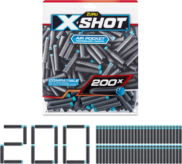 Darts Refill Pack by  Universally Compatible Foam Darts Refill Pack (200 Darts)