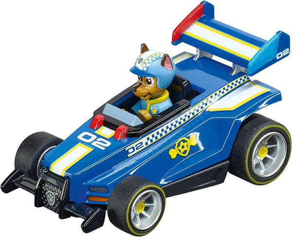 64175 PAW Patrol Ready Race Rescue Chase 1:43 Scale Analog Slot Car Racing Vehicle GO!!! Slot Car Race Tracks Blue
