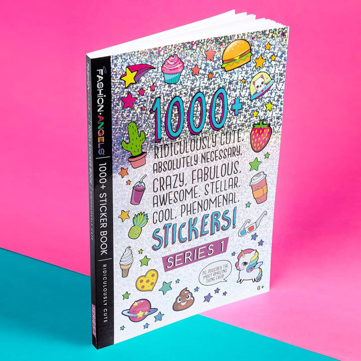 1000+ Ridiculously Cute Stickers for Kids - Fun Craft Stickers for Scrapbooks, Planners, Gifts and Rewards, 40-Page Sticker Book for Kids Ages 6+ and Up