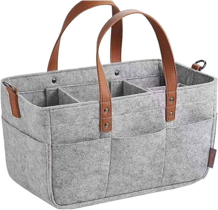 Foldable Felt Diaper Storage Bag