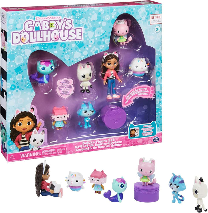 Gabby’S Dollhouse, Sweet Dreams Bedroom with Pillow Cat Figure and 3 Accessories, 3 Furniture and 2 Deliveries, Kids Toys for Ages 3 and Up