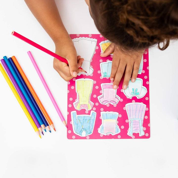 Papercraft Sweet Boutique, Paper Dolls, Fashion Boutique Toy, Ages 3+