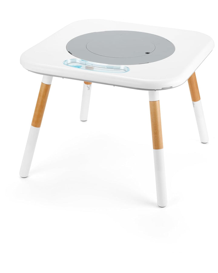 Discoverosity Montessori-Inspired 3-Stage Activity Center & Play Table for Baby Ages 4M+