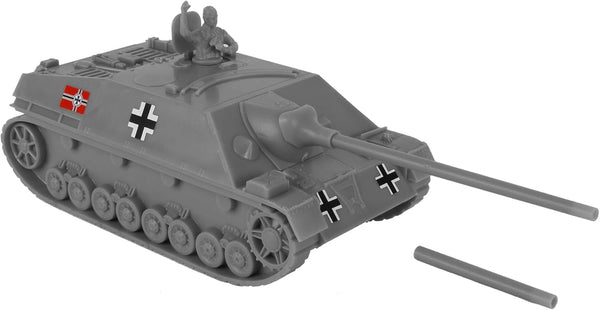 BMC WW2 German Jagdpanzer IV Tank Destroyer - Gray 1:32 Plastic Army Men Vehicle