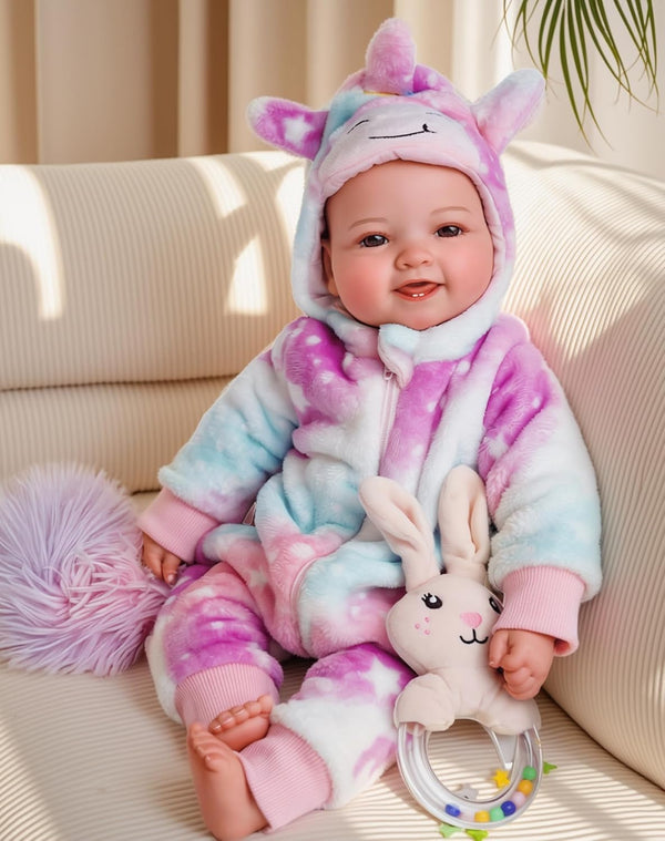 Baby Dolls, 17Inch Large Realistic Cute Soft Body Baby Doll Real Life Baby Dolls with Accessories for 3+ Year Old Girls Gifts, Pretend Play, Collection