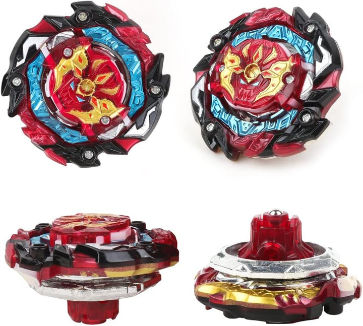 Bey Battling Top Burst Blade Toy Great Birthday Gift Present for Children Kids Boys Ages 6 8 10 12+ Combat Battling Game Set 12 Spinning with 1 Battling Top Stadium 4 Launchers