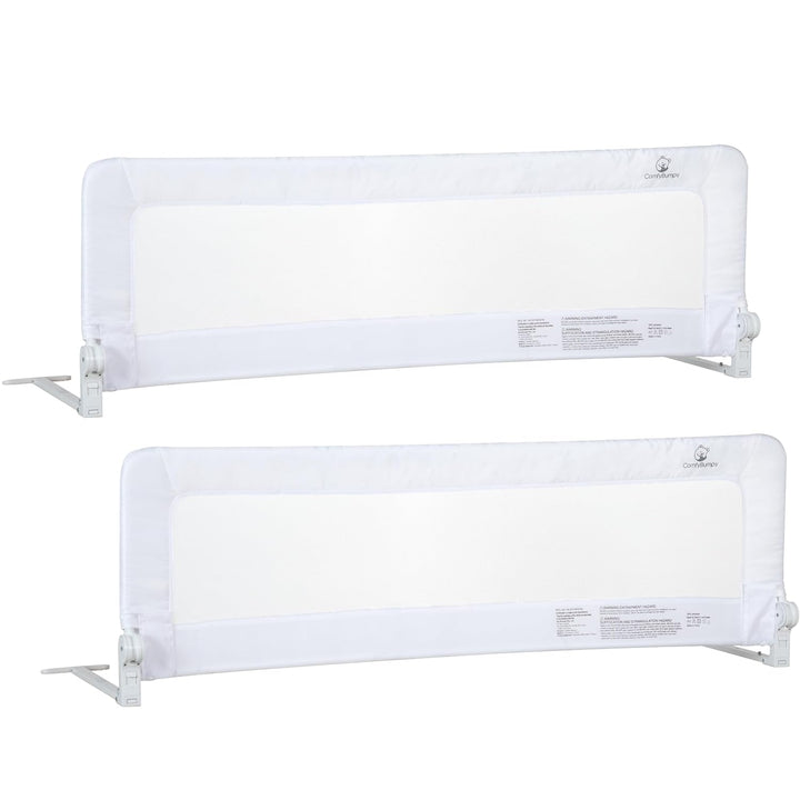 1-Pack Bed Rail for Toddlers 55.5" L X 19.5" H | Toddler Bed Rails for Twin, Full, Queen & King Mattress Size | Swing down Rail Guard | Mattress Side Rail for Kids | Gray