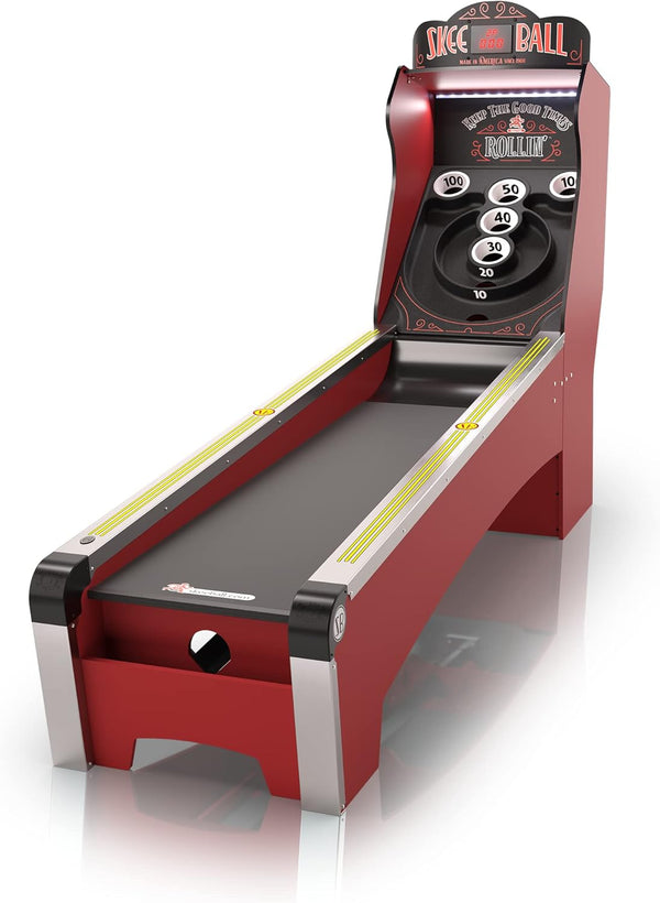 Arcade Table Machine Game for Home Basement Recreation Room - Deluxe Nostalgic Classic Family Fun of Roll and Score - Made in the USA