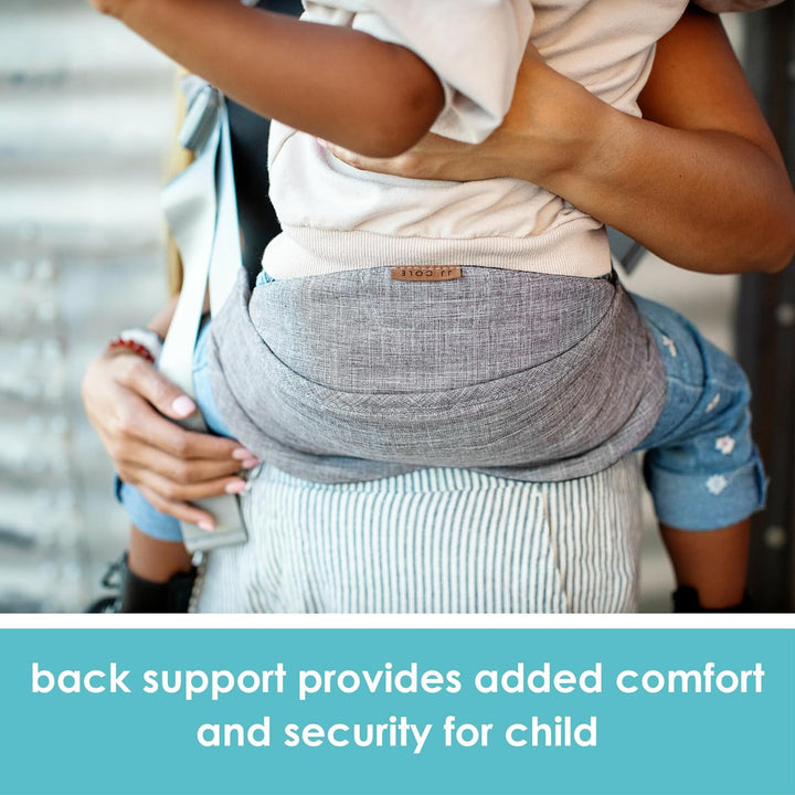 Sola Toddler Sling Carrier - Adjustable Toddler Carrier and Baby Sling - Baby Essentials - Ages 1 to 4 Years or 45 Pounds