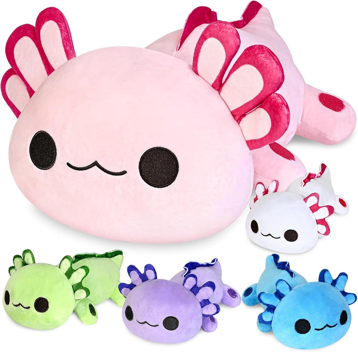 Toys for Girls Ages 3 4 5 6 7 8+ Years - Unicorn Mommy Stuffed Animal with 4 Baby Unicorns in Her Tummy, Soft Unicorn Plush Toys Set, Christmas Birthday Gifts for Baby, Toddler, Kids