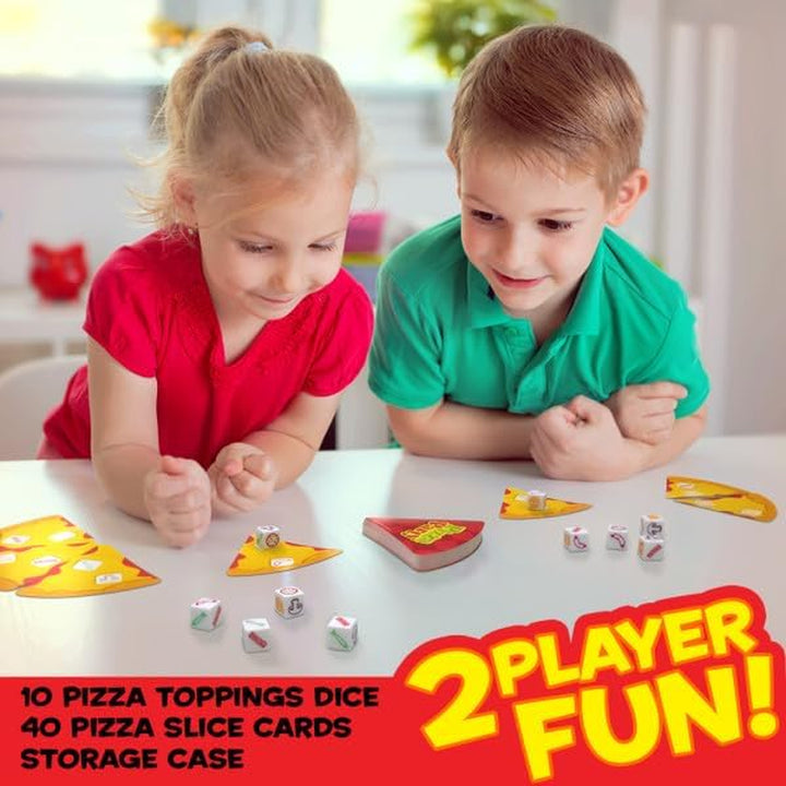 , Pizza Party Dice Game, Dice Game for Kids and Families, Ages 6+
