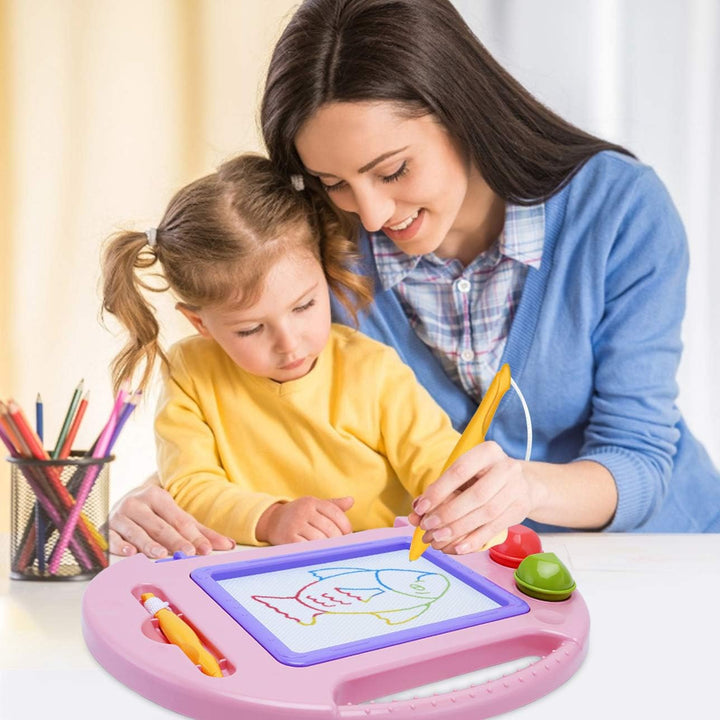 Toddler Toys,Toys for 1-2 Year Old Girls,Magnetic Drawing Doodle Board for Kids Toy,Educational Learning Baby Toy for 18 Months 1 2 3 Year Old Girl Boy Birthday Easter Gifts,Arts and Crafts