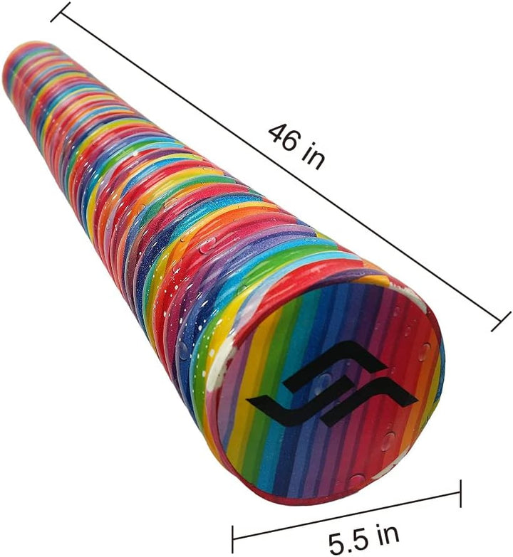 Jumbo Swimming Pool Noodles, Premium Soft Water-Based Vinyl Coating and UV Resistant Foam Noodles for Swimming and Floating, Lake Floats, Pool Floats for Adults.