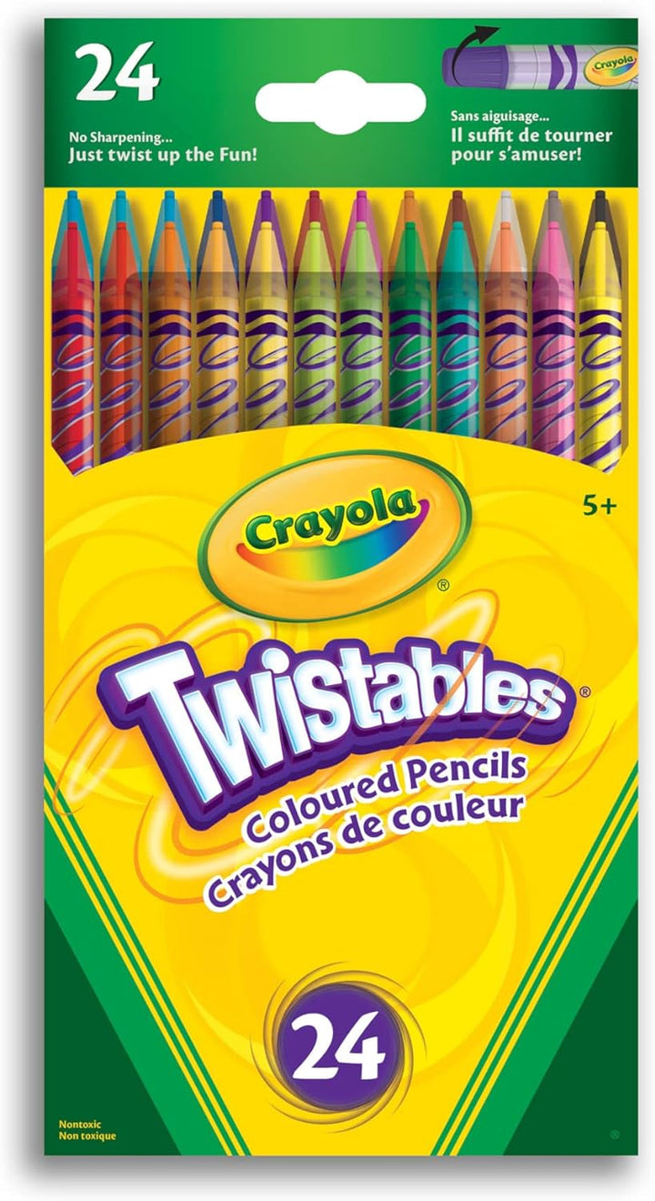 24 Twistables Colored Pencils