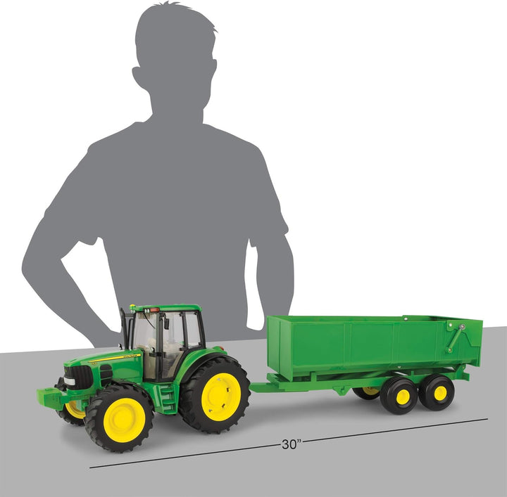 John Deere Big Farm Tractor with Wagon