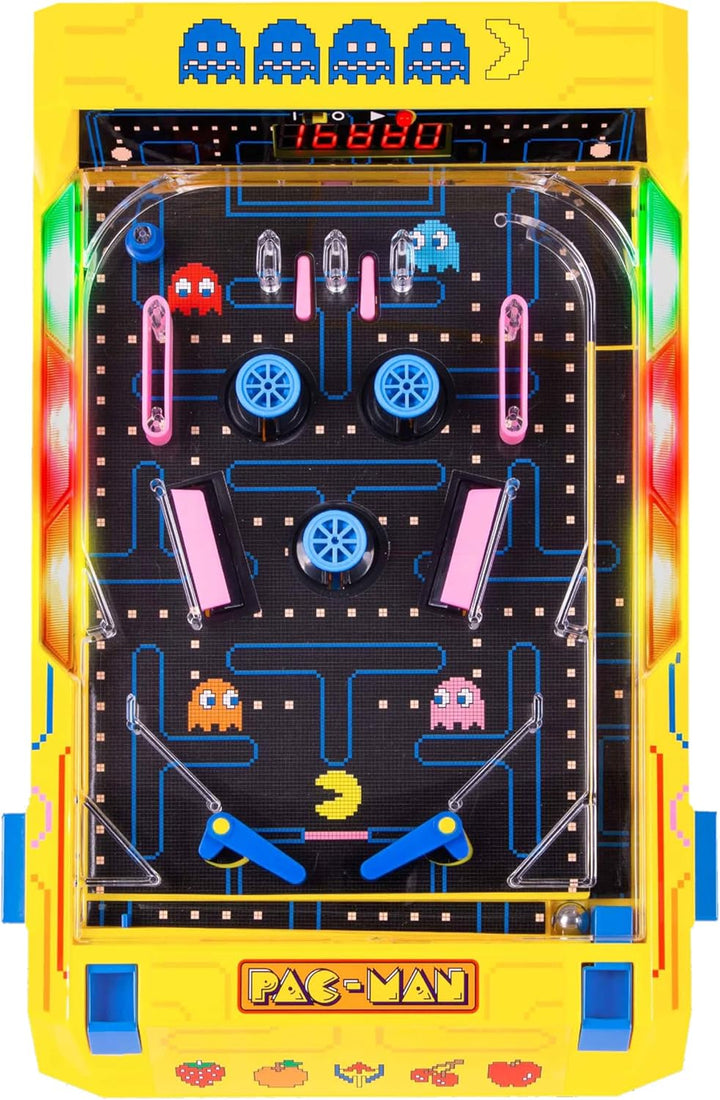 Electronic Arcade Pinball Pac-Man Edition Desktop Game