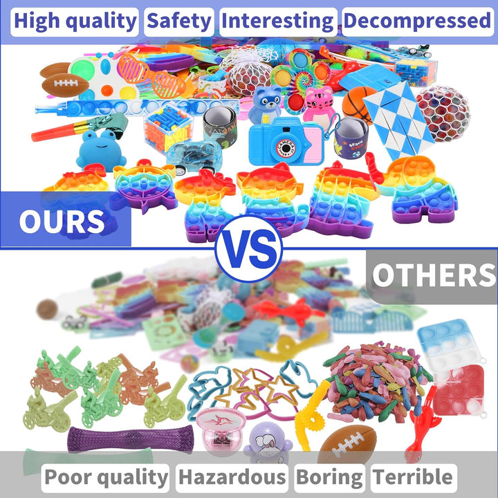 1000Pcs Party Favors for Kids, Fidget Toys Bulk, Birthday Gift Toys, Fidgets Stocking Stuffers, Treasure Box Birthday Party, Goodie Bag Stuffers, Carnival Prizes, Pinata Stuffers, Classroom Prizes