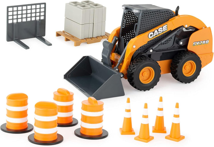 1/16 Big Farm Case SV280 Skid Steer Set with Accessories 47350