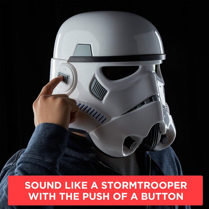 the Black Series Rogue One: a Story Imperial Stormtrooper Electronic Voice Changer Helmet Roleplay (Amazon Exclusive)