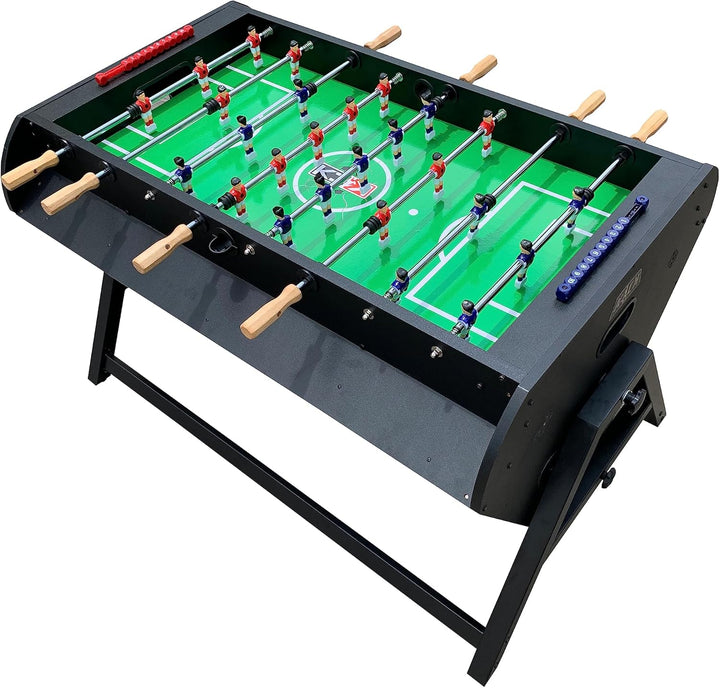 Triplex 55″ Telescopic Rods 3-In-1 Swivel Multi Game Table - Combo Game Table Set - Billiards, Air-Hockey and a Foosball for Home, Game Room, Friends and Family!