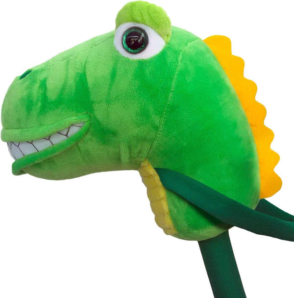 Stick Horse Dinosaur Lala | Pretend Play Toy for Kids Ages 2 3 4 5 6 | Fun Gift for Boys and Girls | Cool Birthday Present