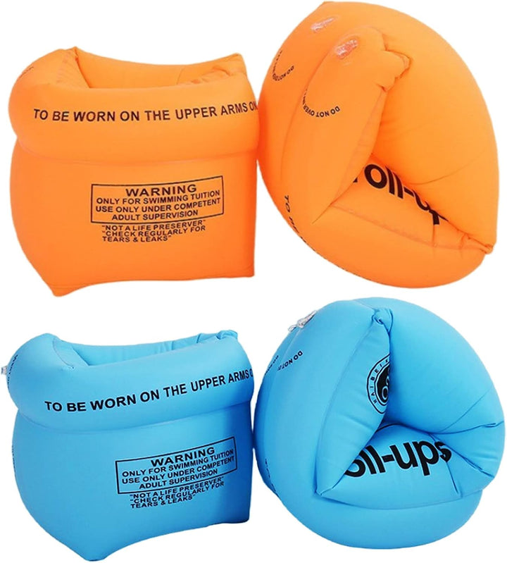2-4 Pack Arm Floaties for Kids and Adults - Pool Floats Arm Bands Inflatable Swim Rings PVC Arm Floater for Toddlers Kids 3-5-6-12 Years