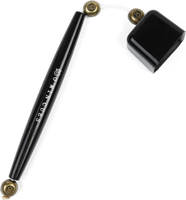 2 in 1 Portable Pick Pocket Chalk Cover Tip Pricker Prep Tool, Billiard Cue Snooker Accessory,Billiard Pool Stick Chalk Holder(3 Models Availaba)