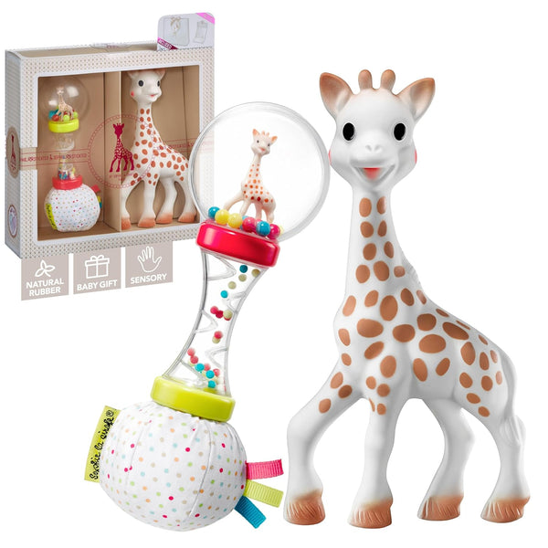 | Ready to Give Birth Box | Includes  & Soft Maracas Rattle | Comfort & Soothe | Awaken All 5 Senses