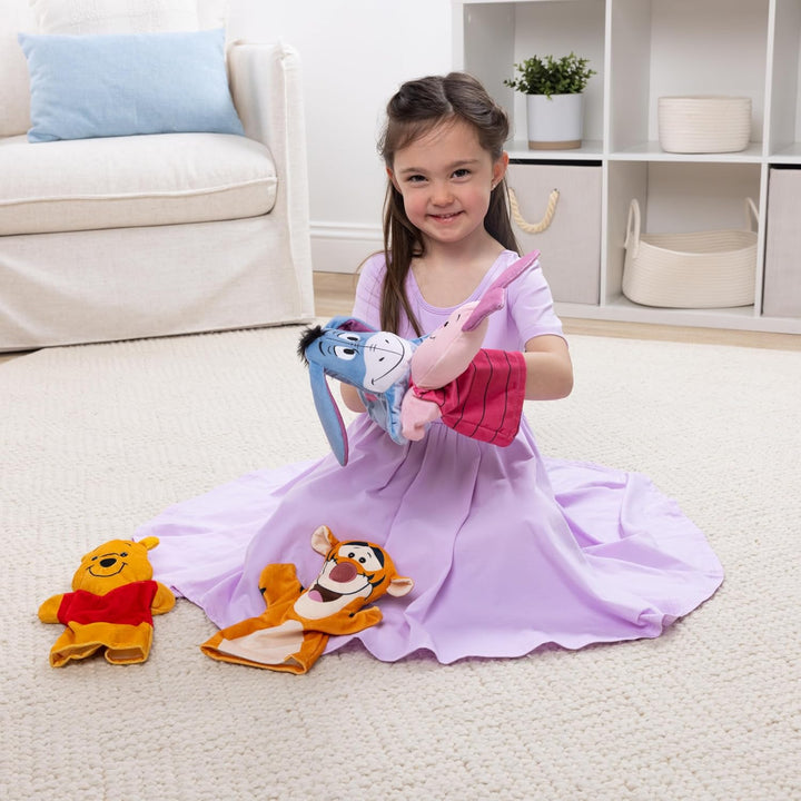 Disney Winnie the Pooh Soft & Cuddly Hand Puppets