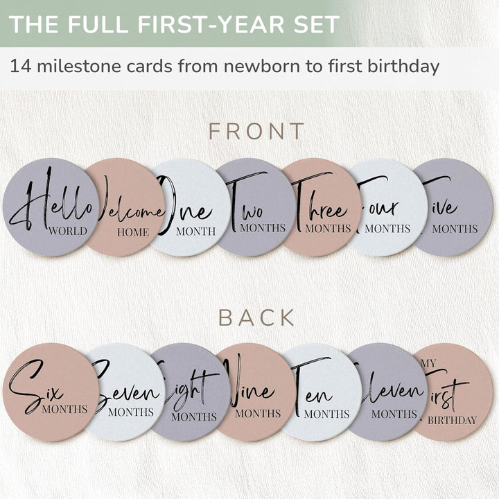 ® Baby Monthly Milestones, Monthly Milestone Signs, Baby Announcement, Baby Age Milestone Keepsakes and Photo Props