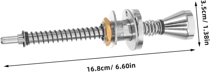 Pinball Machine Pull Rod Alloy Thick Spring Ball Shooter for Toy Gaming Accessory