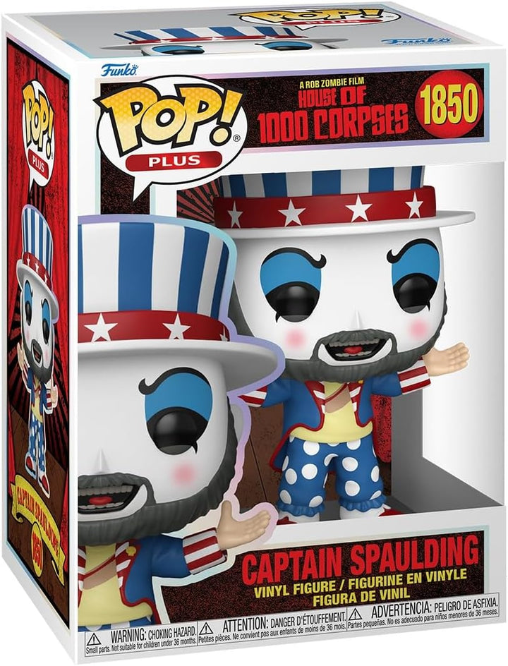 Pop! Plus: House of 1000 Corpses - Captain Spaulding - Collectable Vinyl Figure - Gift Idea - Official Merchandise - Toys for Kids & Adults - Horror Fans