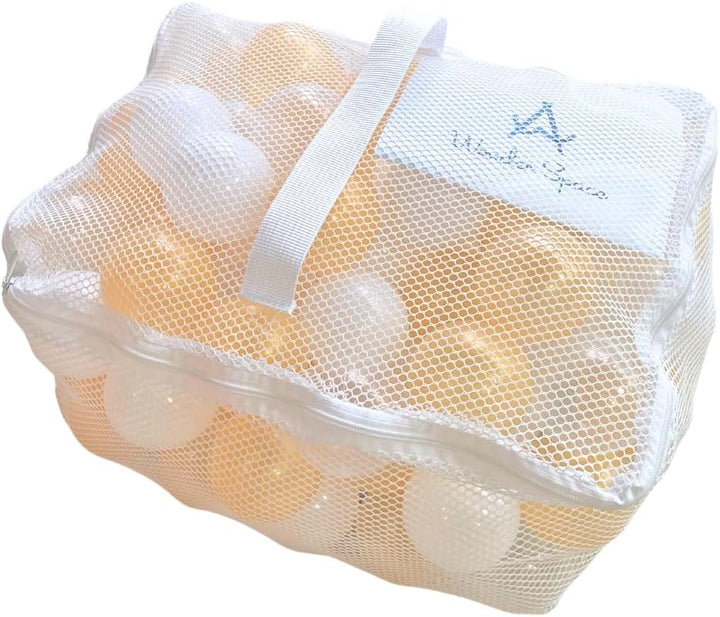 Soft Pit Balls, Chemical-Free Crush Proof Plastic Ocean Ball, BPA Free with No Smell, Safe for Toddler Ball Pit/Kiddie Pool/Indoor Baby Playpen