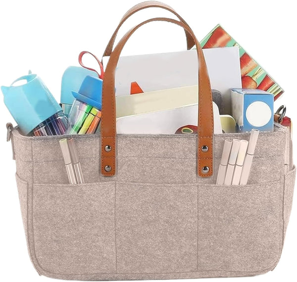 Foldable Felt Diaper Storage Bag