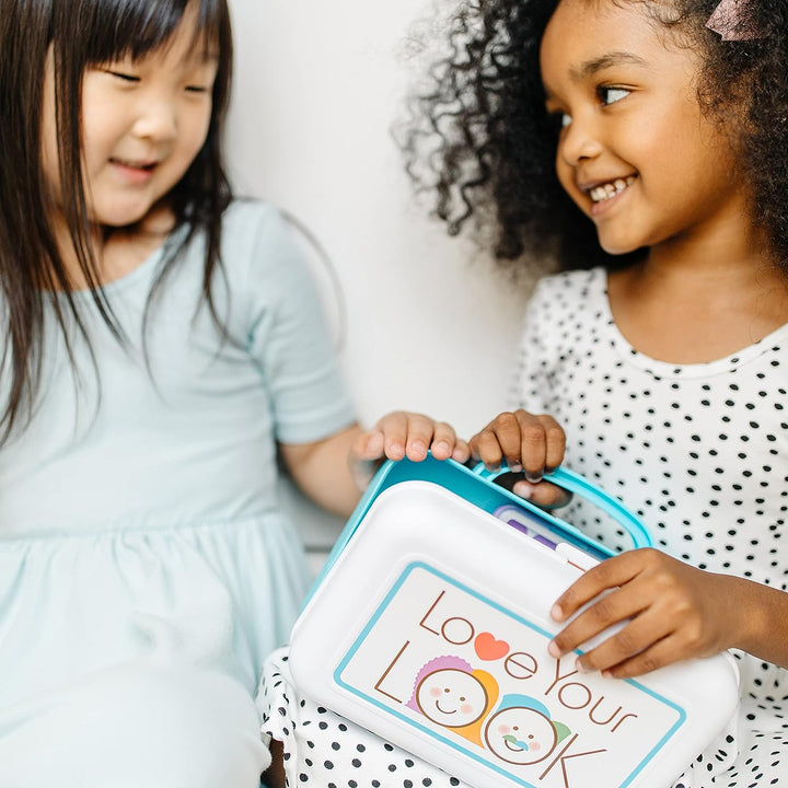 Love Your Look Pretend Makeup Kit Play Set – 16 Pieces for Mess-Free Pretend Makeup Play (Does NOT Contain Real Cosmetics)