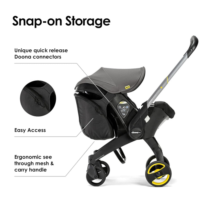 Snap-On Storage - Compatible Car Seat & Stroller