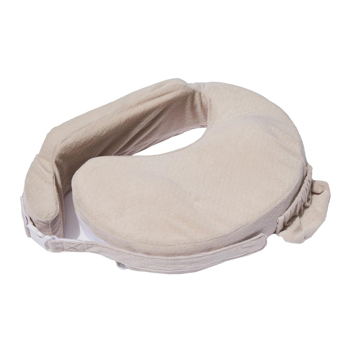 Nursing Pillow - Deluxe - Enhanced Comfort W/ Slipcover - Ergonomic Breastfeeding Pillow for Ultimate Support for Mom & Baby - Adjustable Pillow W/ Handy Side Pocket, Evening Grey