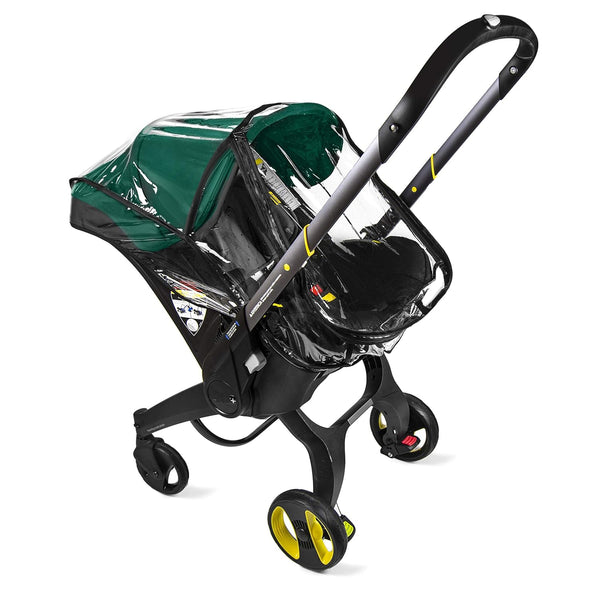 'S, Premium Rain Cover, Compatible with Doona Infant Car Seat Stroller (Regular)