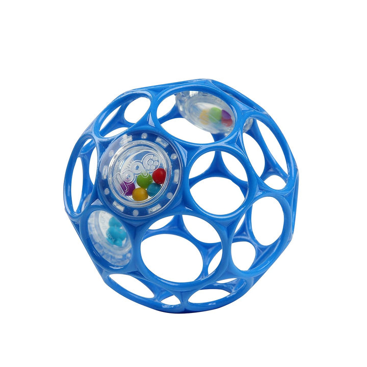 Oball Easy-Grasp Rattle Bpa-Free Infant Toy in Teal, Age Newborn and Up, 4 Inches