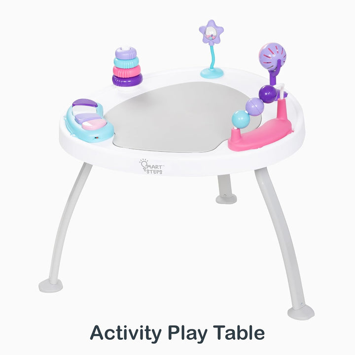 ® Bounce N’ Play 3-In-1 Activity Center, Harmony Pink