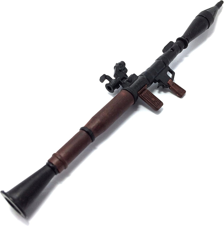 1/6 Scale RPG-7 Rocket Propelled Grenade Launcher Anti-Tank Bazooka Russian Army Fit for 12" Action Figure (Mini Toy Gun 7" Long)