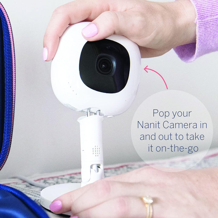 Flex Multi-Stand – Travel Baby Monitor Accessory, Portable Stand Pro Baby Monitor - White (Camera Not Included)